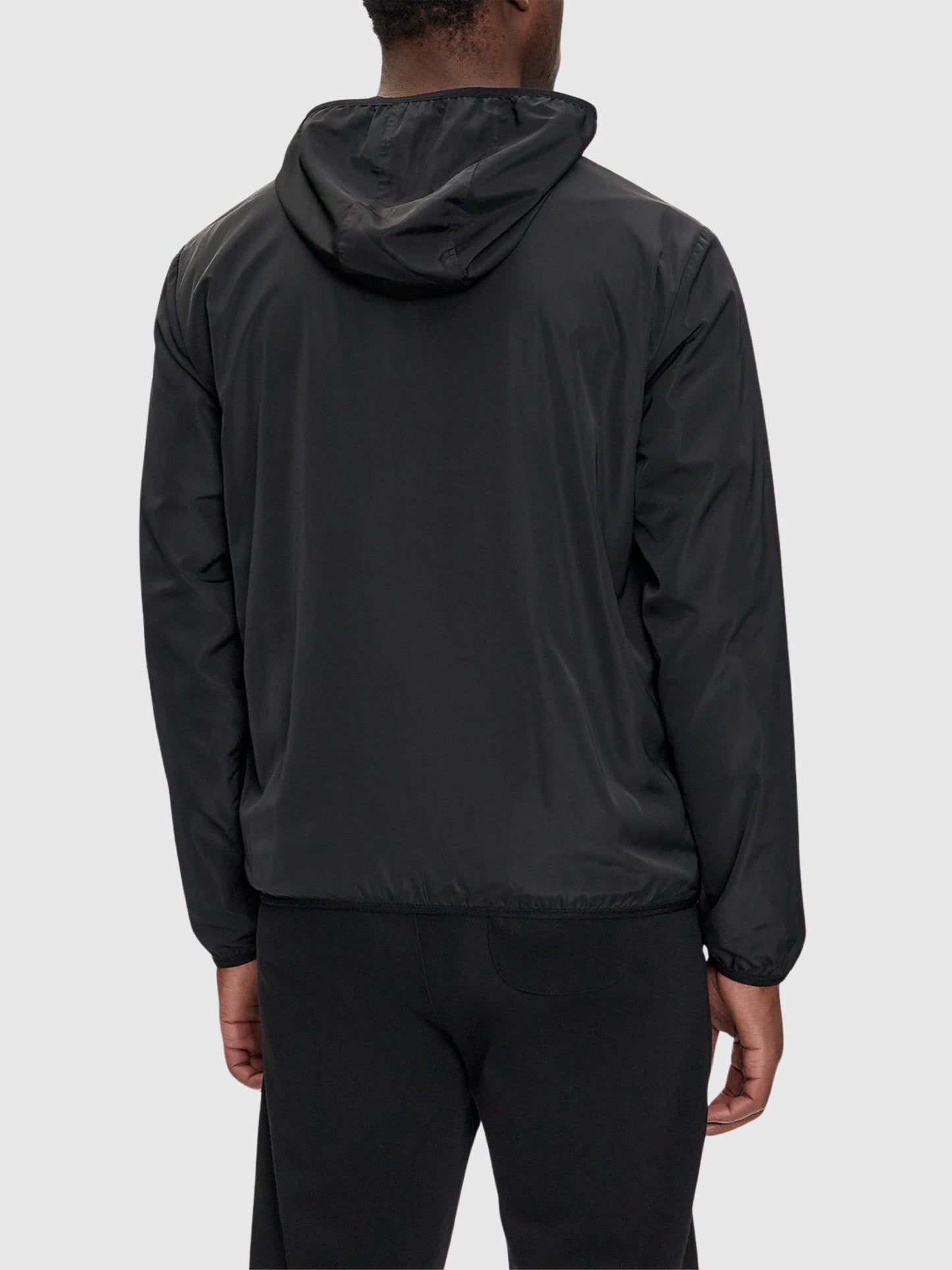 EA7 Emporio Armani Logo Lightweight Jacket Black