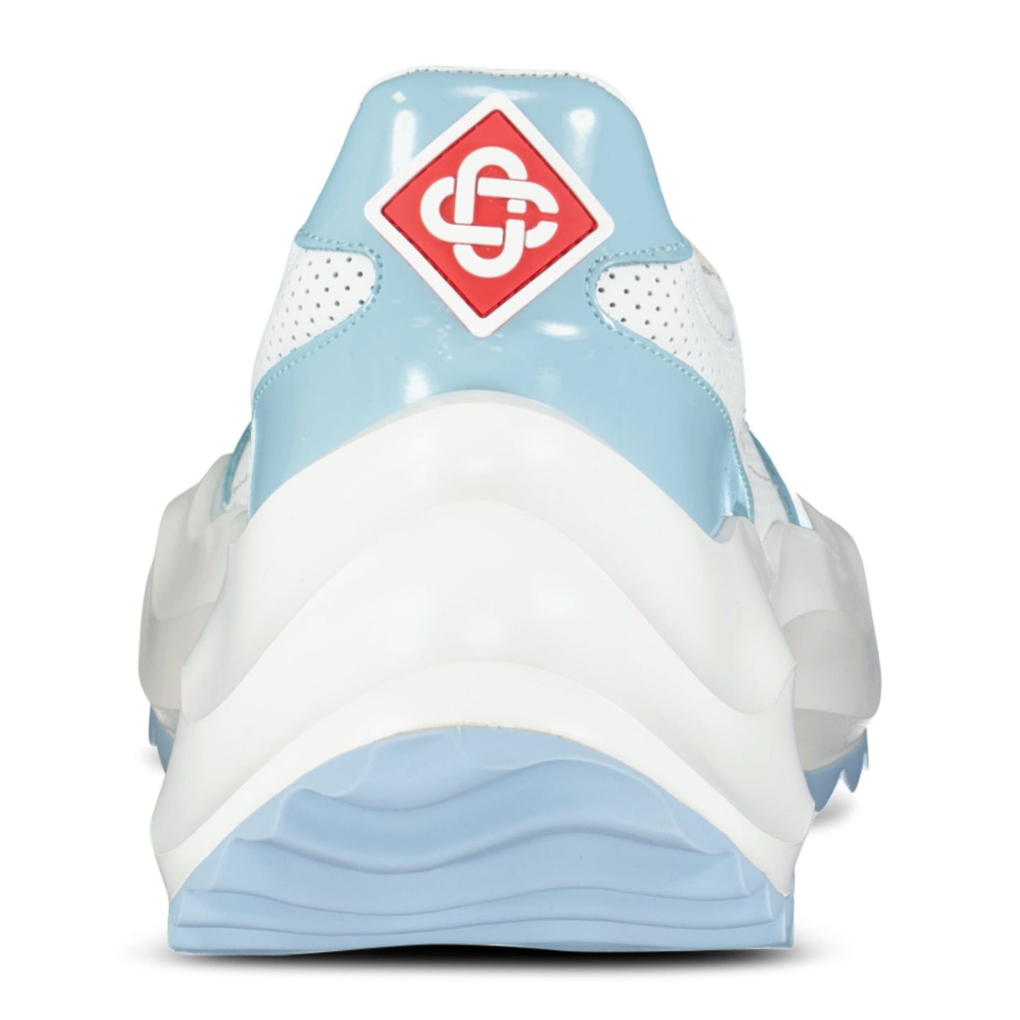 Casablca Atlantis Chunky Sneakers White & Baby Blue