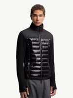 MONCLER GRENOBLE Padded Polartec® Zip-Up Sweatshirt Black