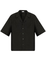 Skull Print Shirt Black