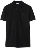 BURBERRY Cotton Polo Shirt Black