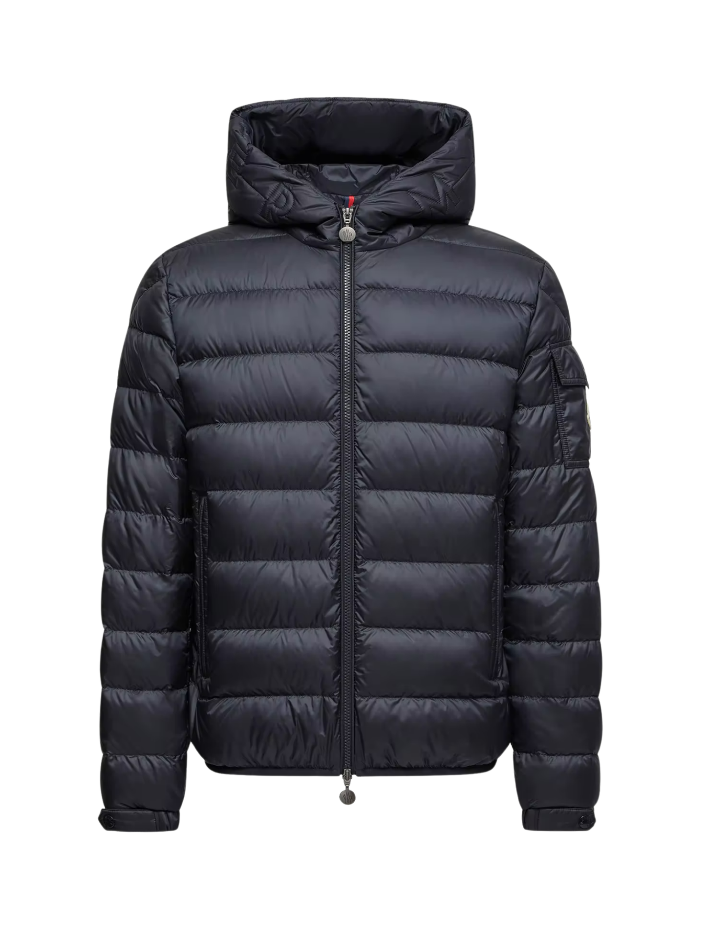 MONCLER Najan Hooded Short Down Jacket Blue