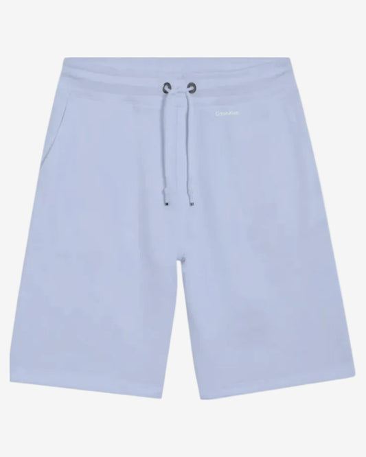 Calvin Klein Nano Logo Zen Blue Sweat Shorts