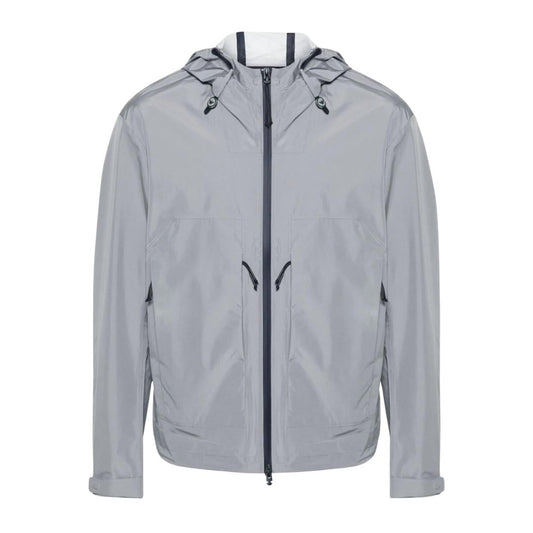 Emporio Armani Grey Lightweight Windproof Jackets