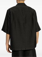 Skull Print Shirt Black