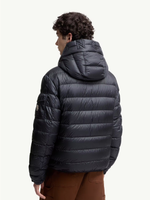 MONCLER Najan Hooded Short Down Jacket Blue