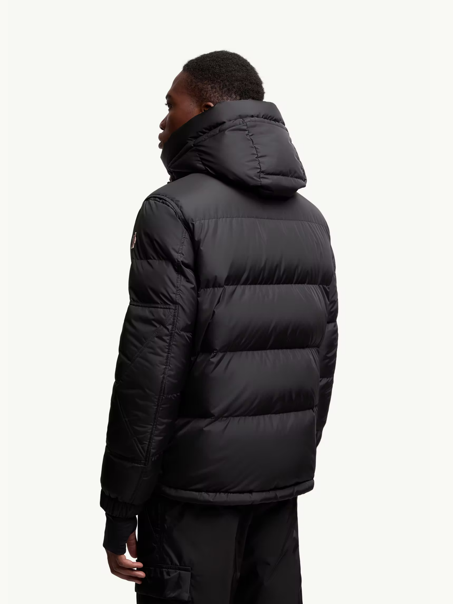 GRENOBLE Kasanka Hooded Insulated Ski Jacket Black