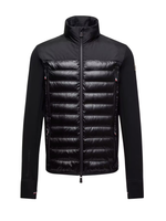 MONCLER GRENOBLE Padded Polartec® Zip-Up Sweatshirt Black