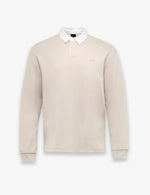 Cotton Rich Button Down Collar Rugby Shirt | Boss | M&S