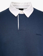 Cotton Rich Button Down Collar Rugby Shirt | Boss | M&S
