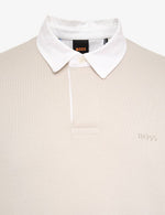 Cotton Rich Button Down Collar Rugby Shirt | Boss | M&S