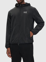 EA7 Emporio Armani Logo Lightweight Jacket Black
