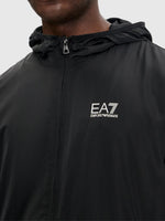 EA7 Emporio Armani Logo Lightweight Jacket Black