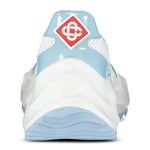 Casablca Atlantis Chunky Sneakers White & Baby Blue