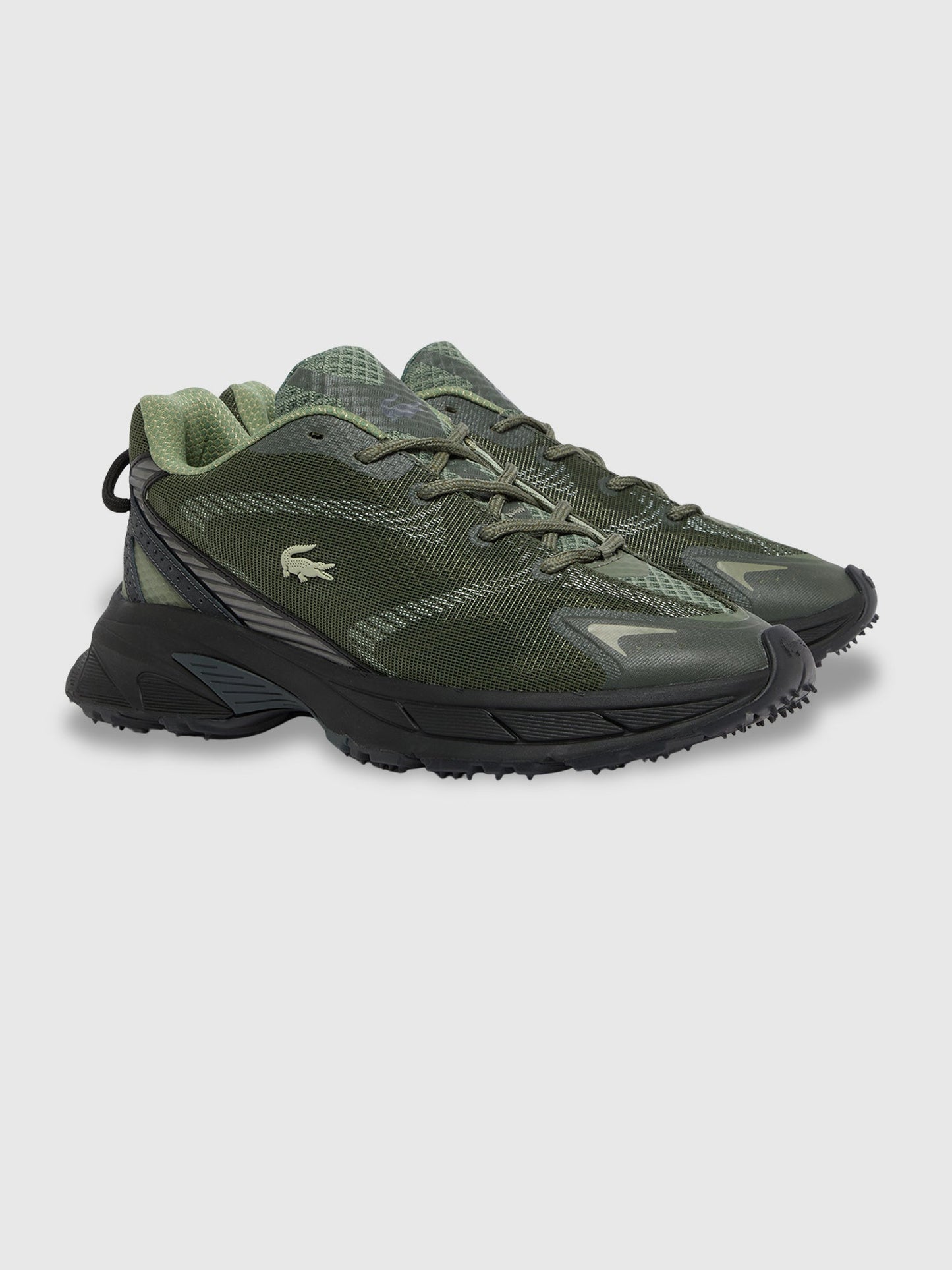 Lacoste Neo Shot Sneakers Khaki/Dark Grey