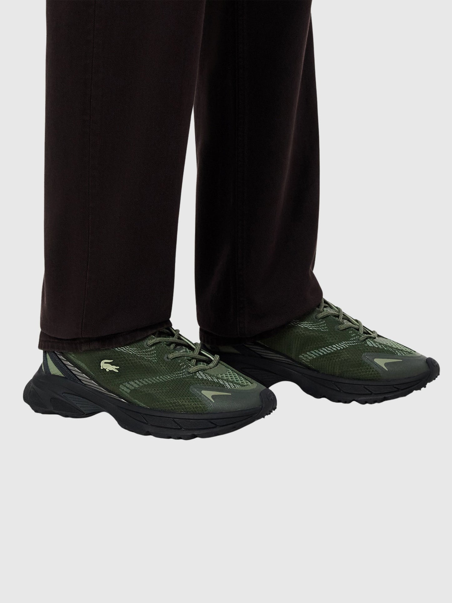 Lacoste Neo Shot Sneakers Khaki/Dark Grey