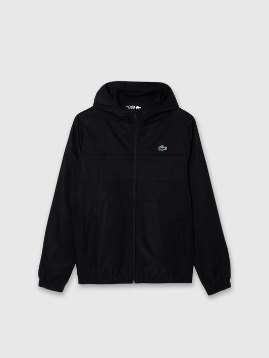 Lacoste Water Repellent Sport Track Jacket Black