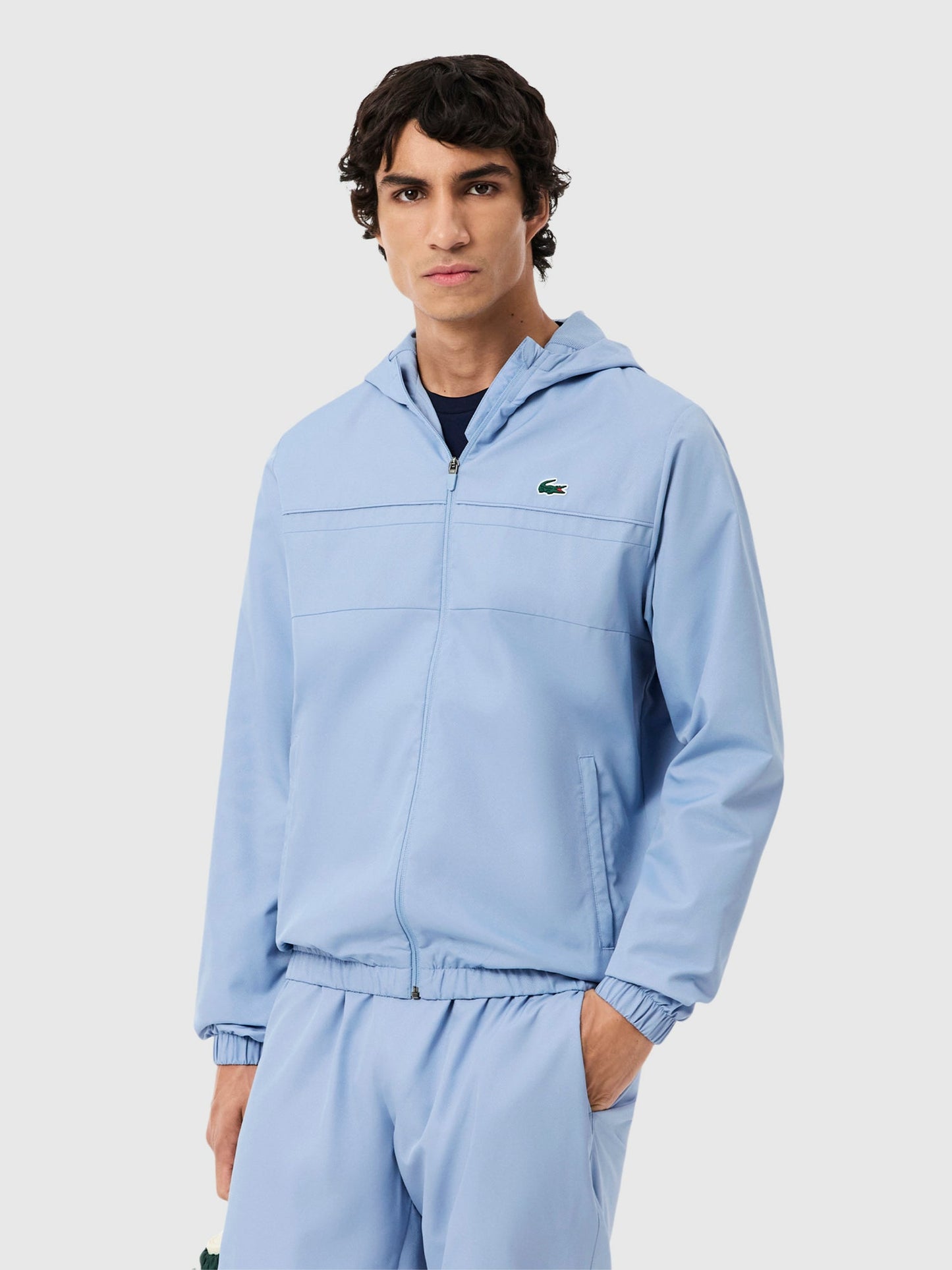 Lacoste Water Repellent Sport Tracksuit Set Aphylla Blue