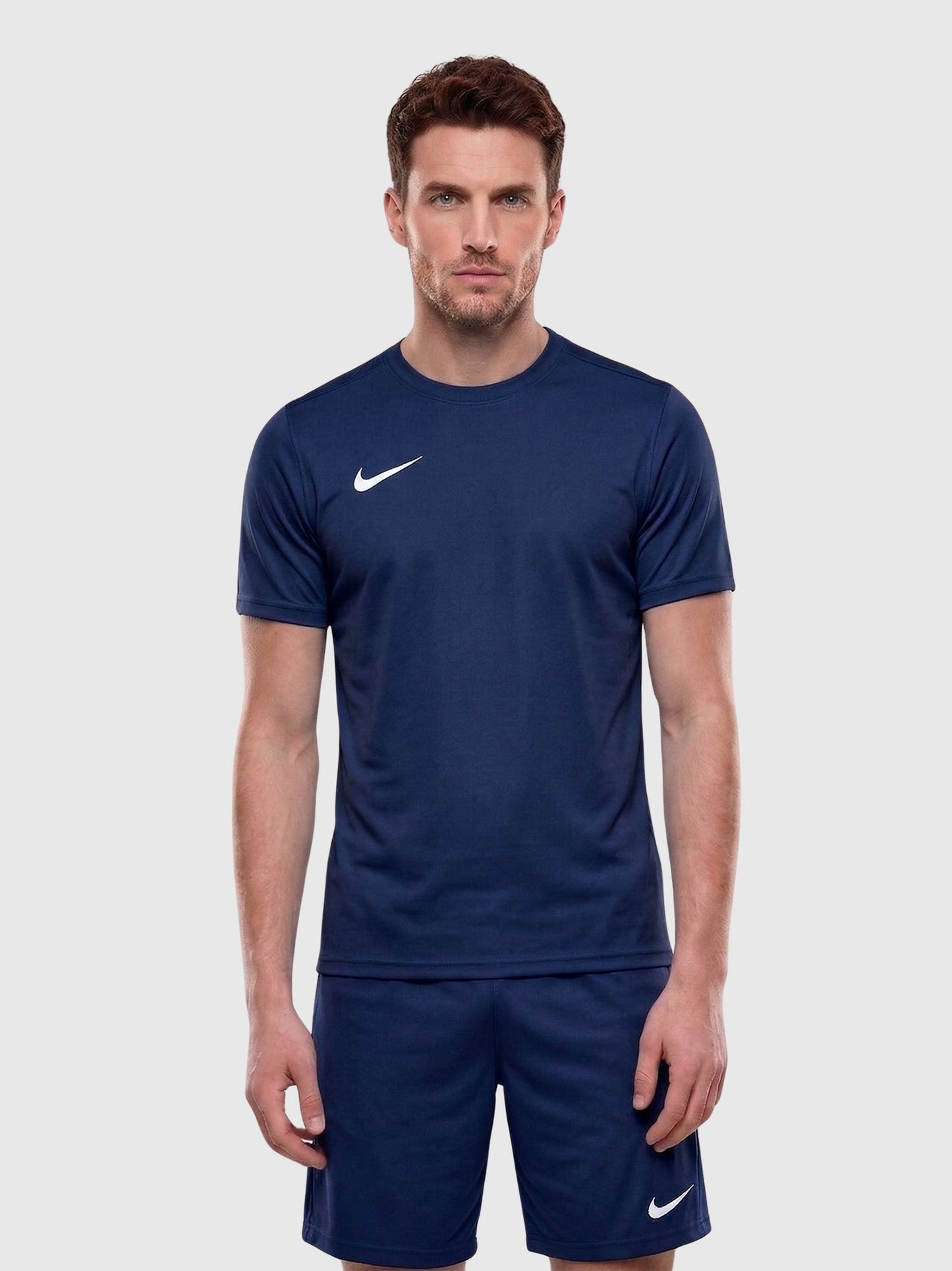 Nike Dri-Fit T-Shirt/Short Set Navy Blue
