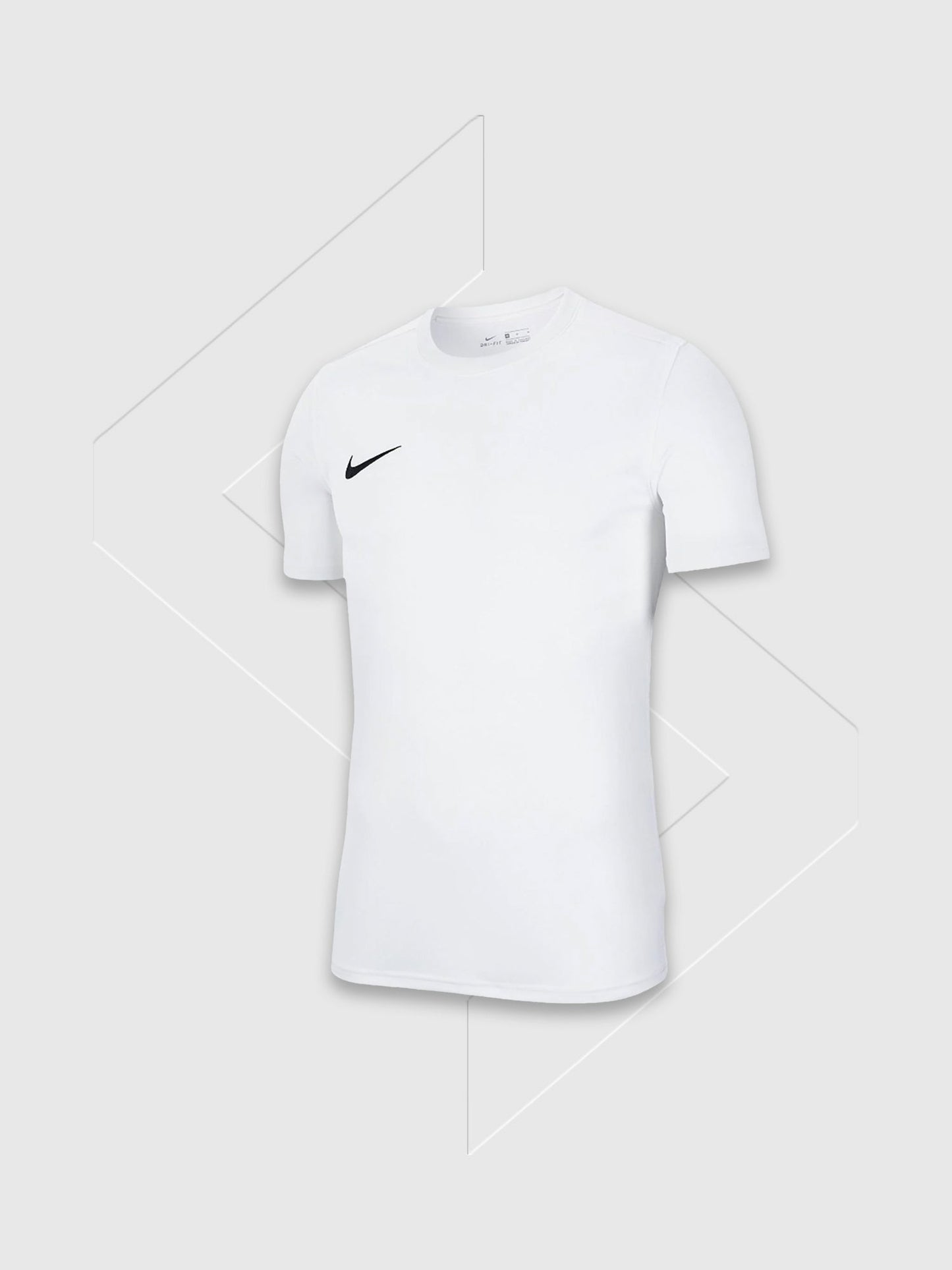 Nike Dri-Fit T-Shirt/Short Set White/Grey