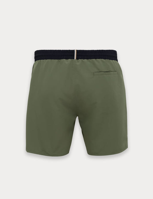 BSS® Quick Dry Pocketed Piped Swim Shorts
