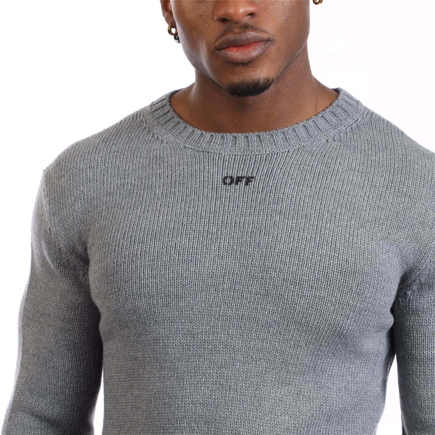 Off White Crewneck Sweatshirt