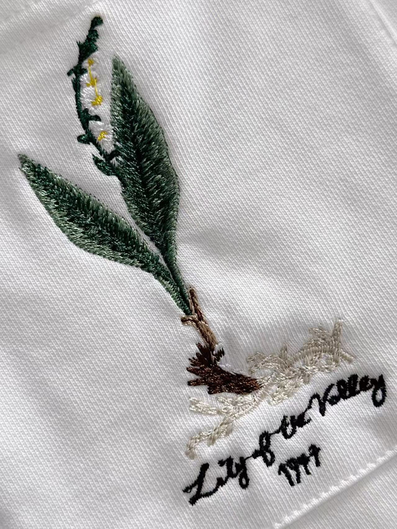CD Double-sided embroidery