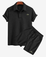 LC™ | Lattice Polo & Short Set