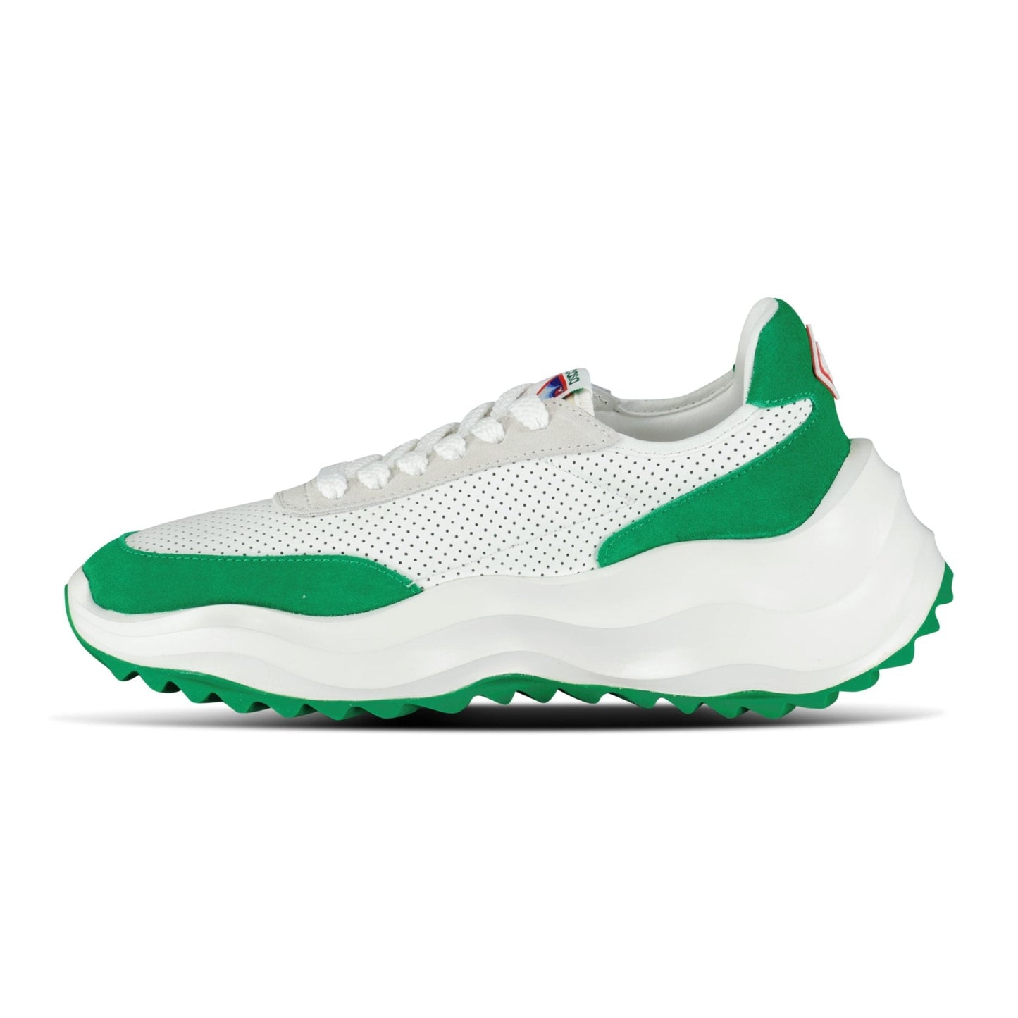 Casablca Atlantis Chunky Sneakers White & Green