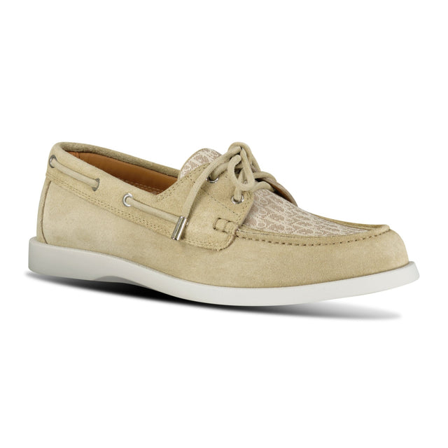 CD Granville Boat Shoe Navy & Beige Suede