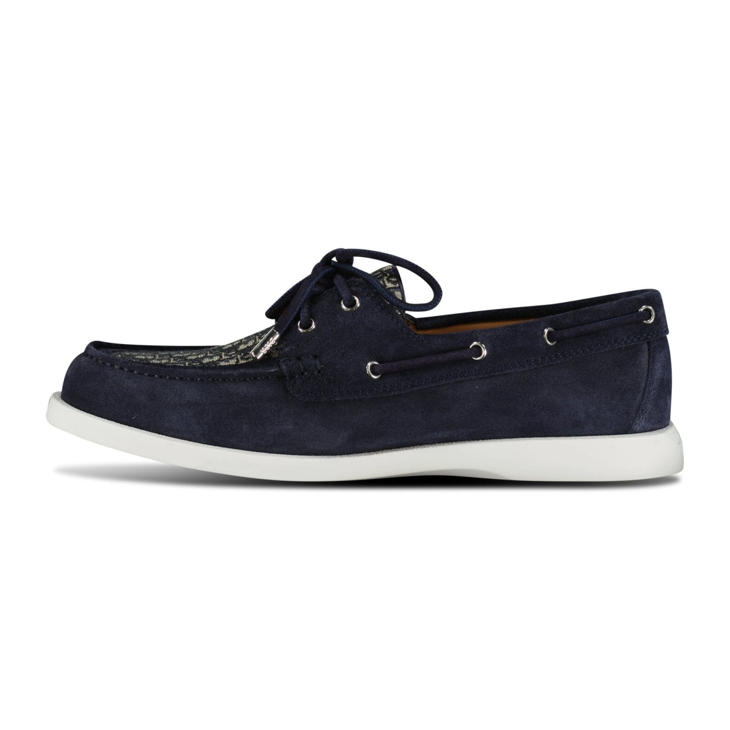 CD Granville Boat Shoe Navy & Beige Suede