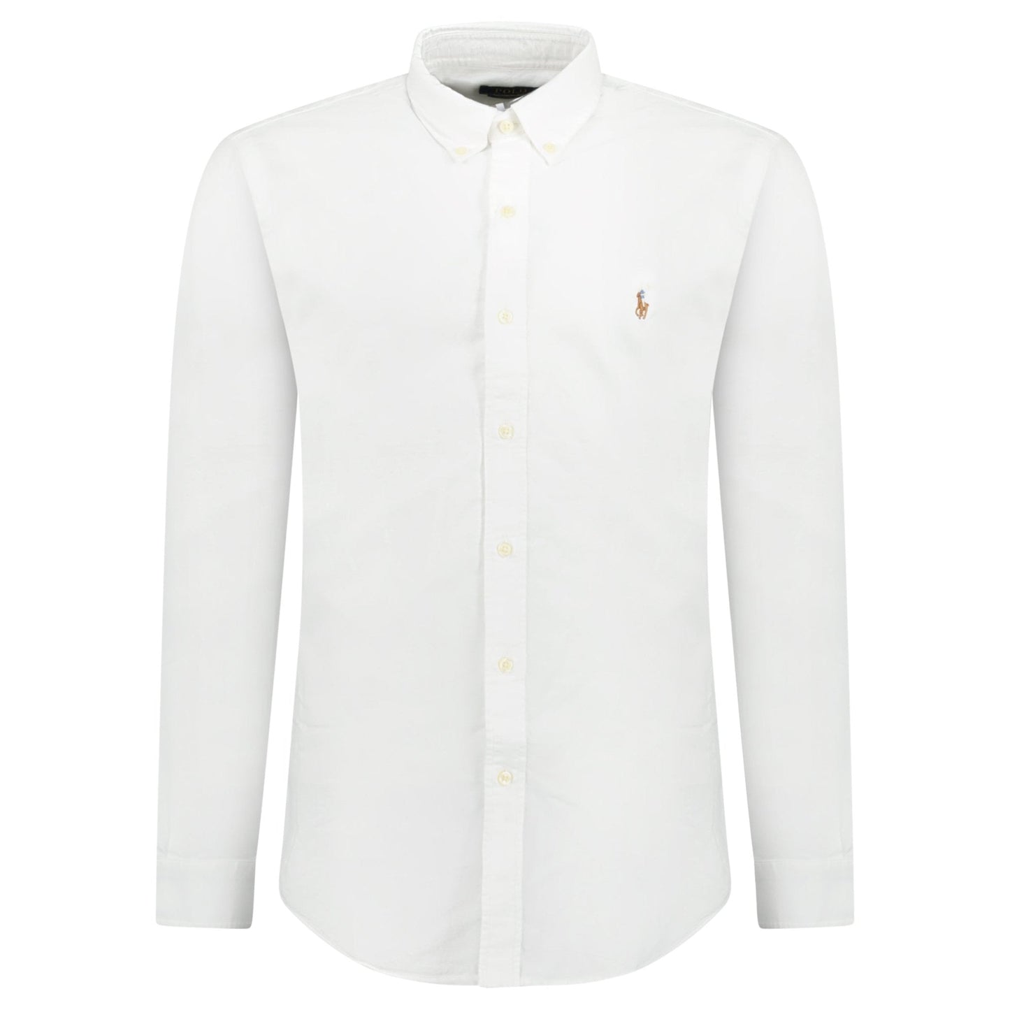 Polo R L®  Custom Fit Oxford Shirt White