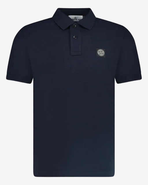 S I® Patch Polo T-Shirt Slim Fit Navy